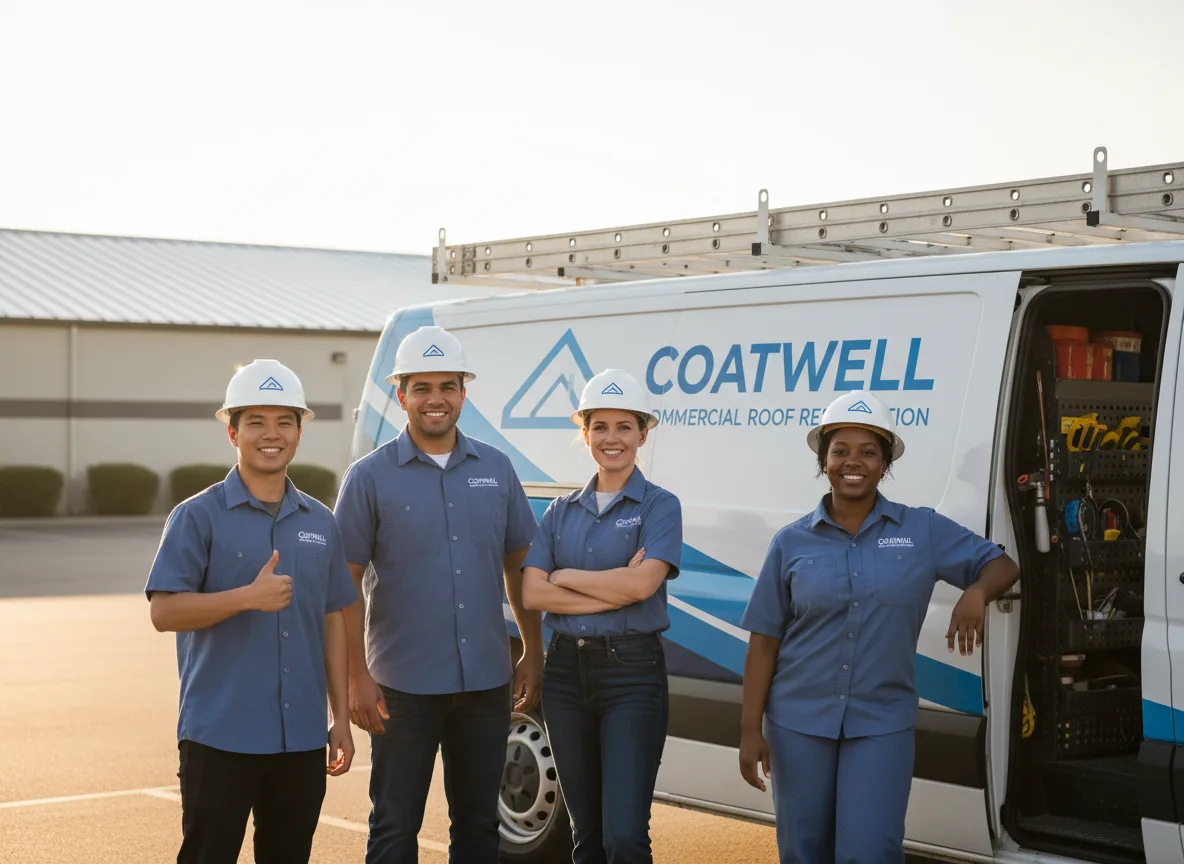 Commercial roof coating company in Indianola, OK